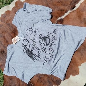 L original cowgirl I feel a sin coming on tee